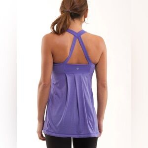 Lululemon Power Technique Tank Persian Purple Size 8